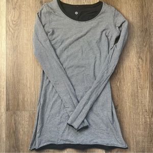 Lululemon every yogi long sleeve reversible